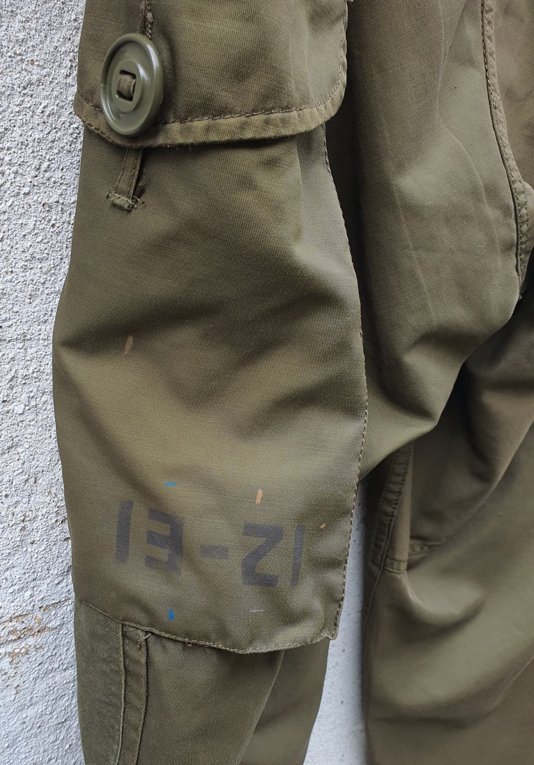 70s 빈티지 캐나다군 윈드팬츠 빈티지 커스텀 상품이미지10