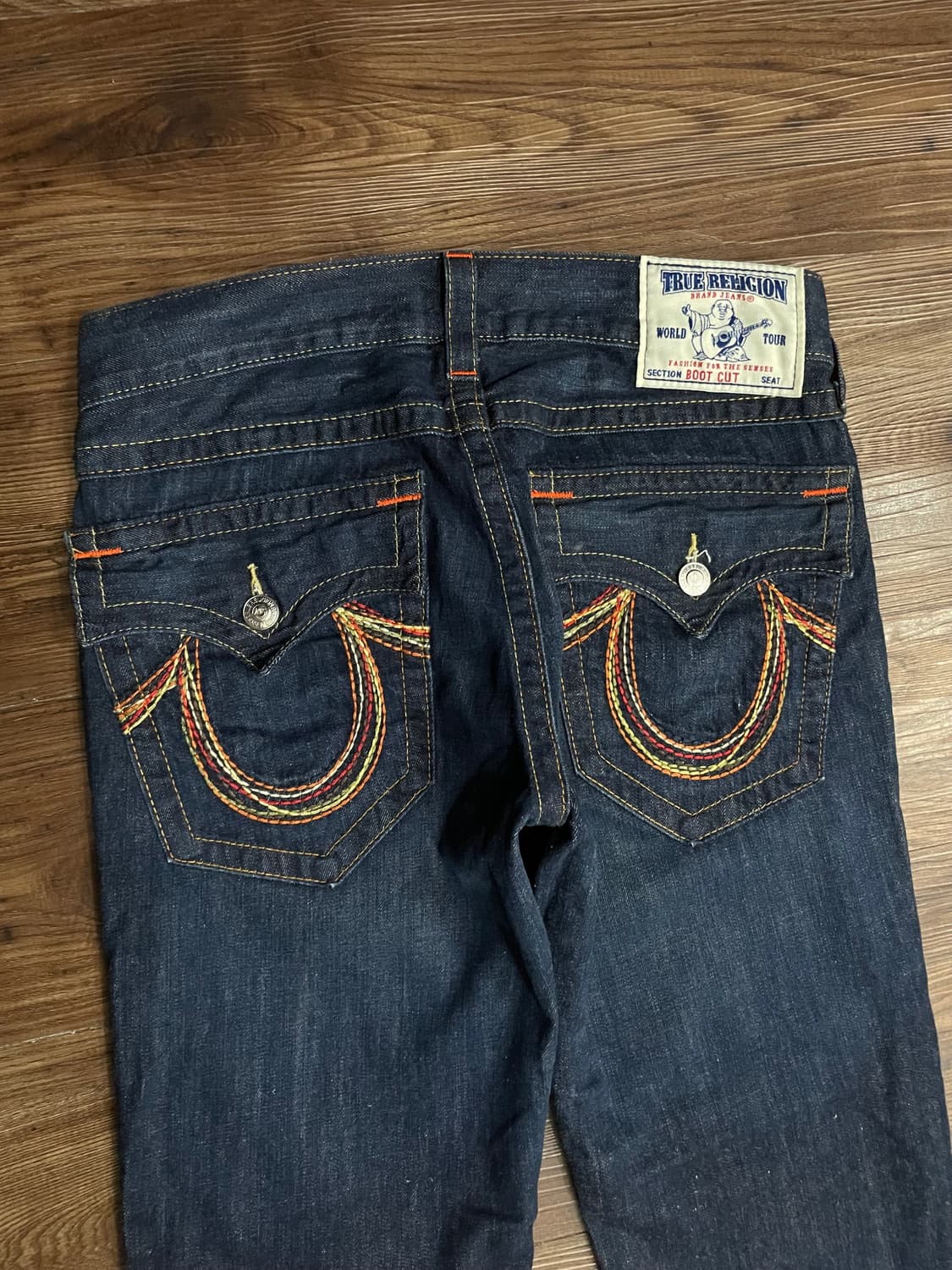 트루릴리전 월드투어 부츠컷 데님 팬츠 상품이미지8