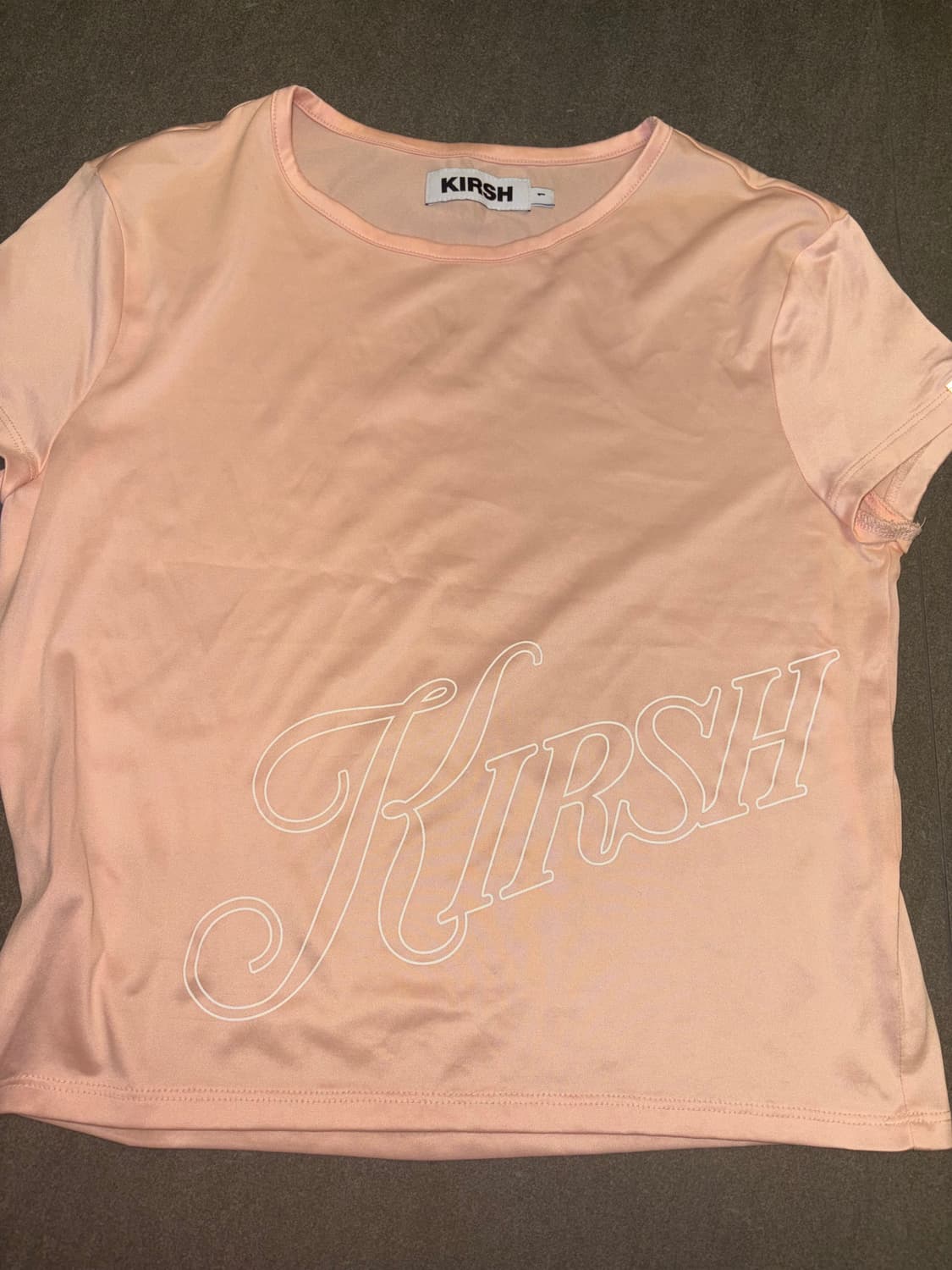 키르시 살구 반팔티 상품이미지1