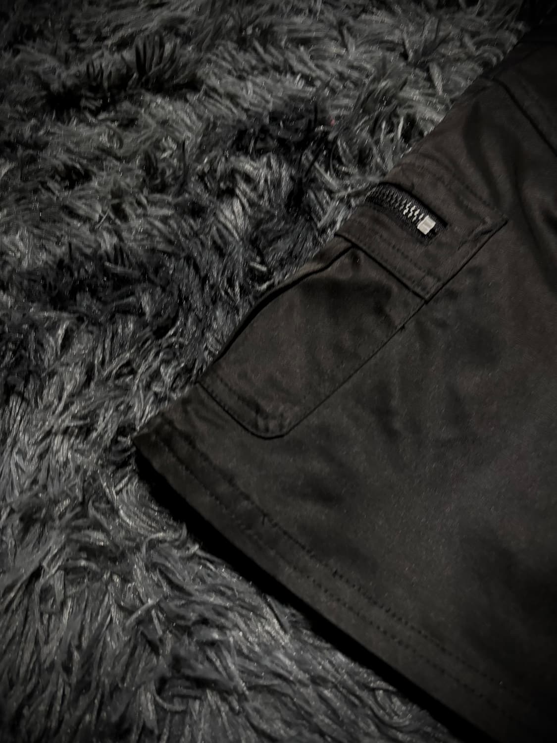 Cecil mcBee 버튼 디테일 블랙 숏스커트 팬츠 상품이미지7