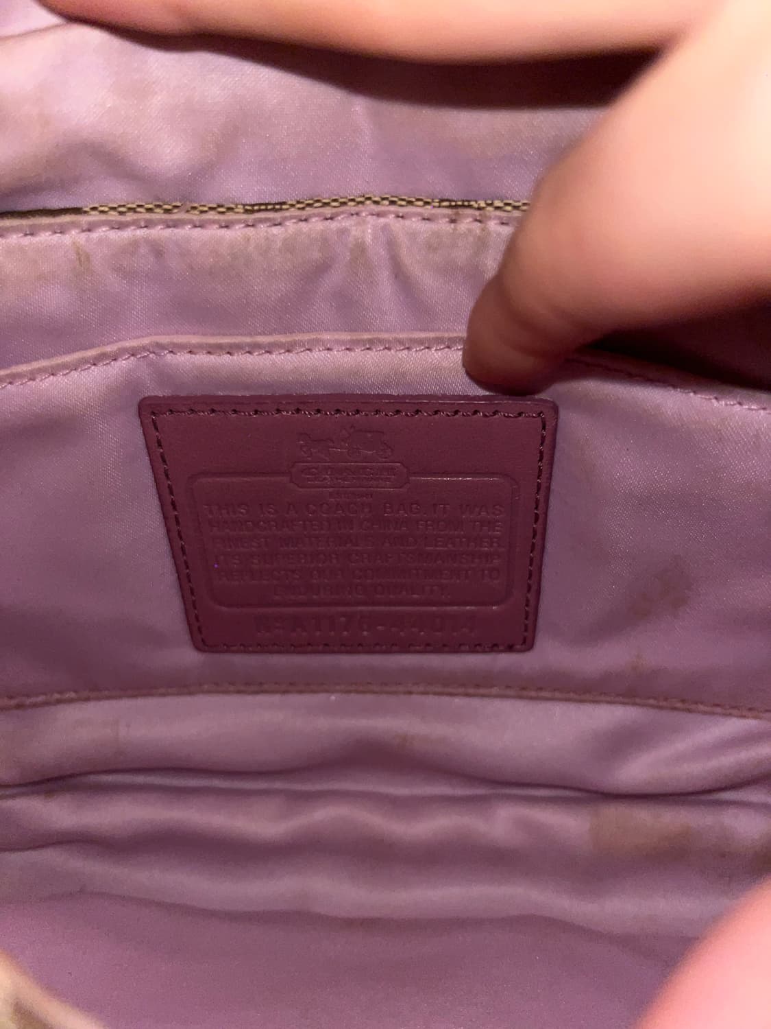 COACH Beige&Pink Shoulder Bag 상품이미지10