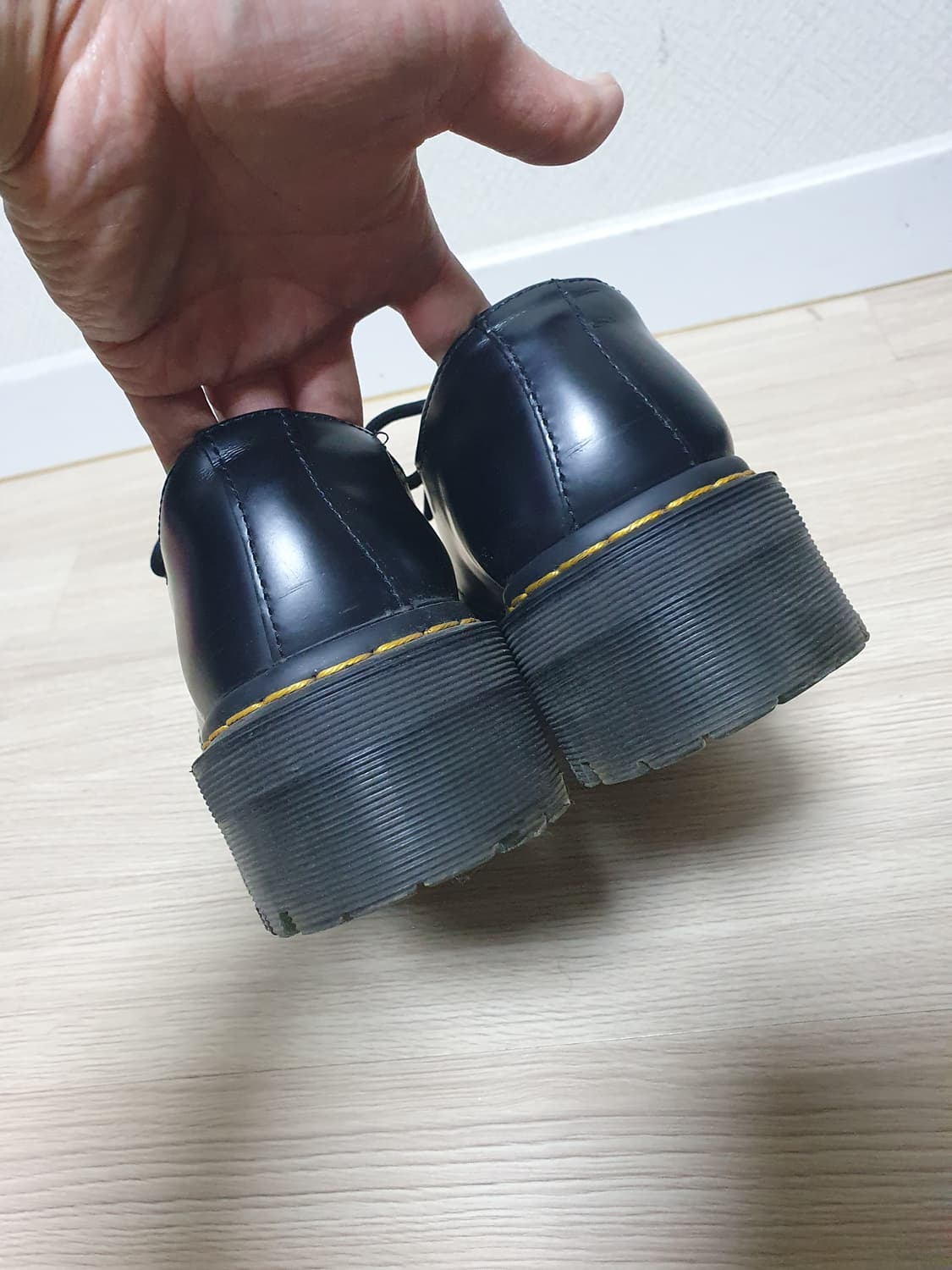 닥터마틴 1461 쿼드 블랙 250 상품이미지6