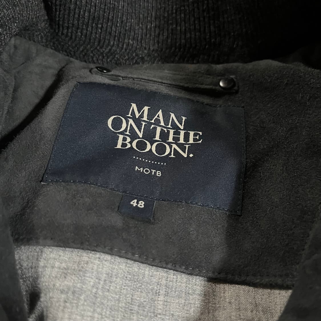 [97] 맨온더분 스웨이드 구스 가죽패딩 상품이미지3