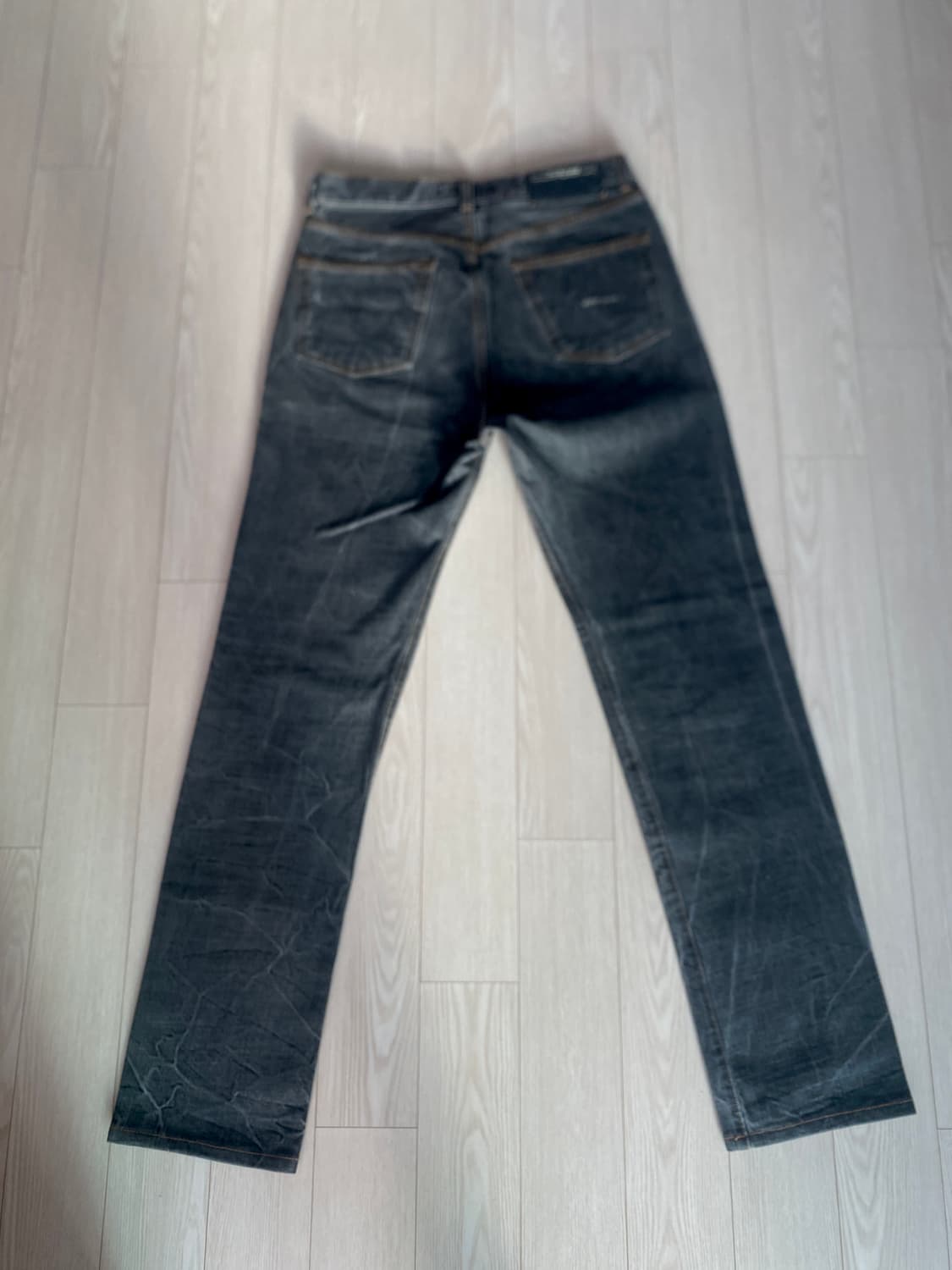  스톤아일랜드 다크그레이 스톤 워싱가공 진팬츠 레귤러 핏 31~32 사이 상품이미지3