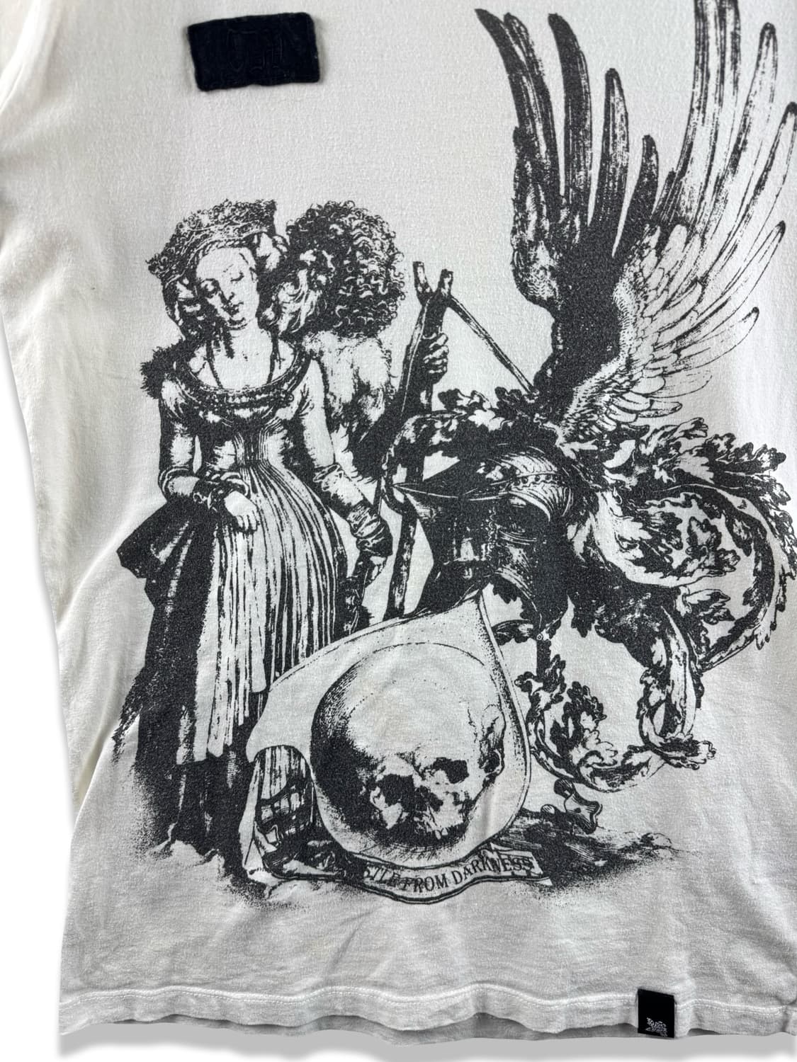 JPN 크레이지 데빌 판화 그래픽 티셔츠2672 상품이미지4