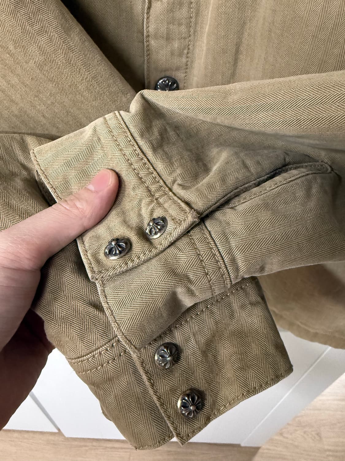 [XL] 크롬하츠 워크독 자켓 내피 Ver 헤링본브라운 상품이미지3