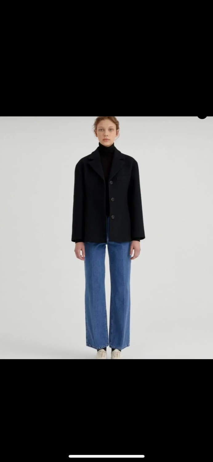 JSNY 아워글래스 울 블레이저 베이지 S 상품이미지3