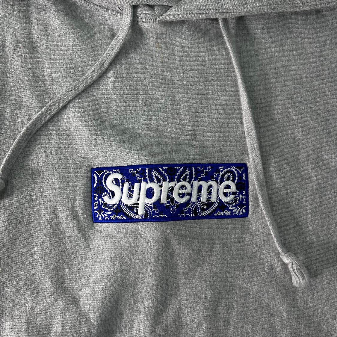 105 슈프림 19FW 반다나 박스로고 후드티 상품이미지2