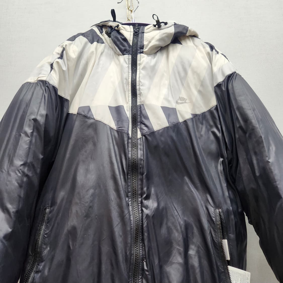 나이키 로고 양면 덕다운 패딩 L(L) 상품이미지4