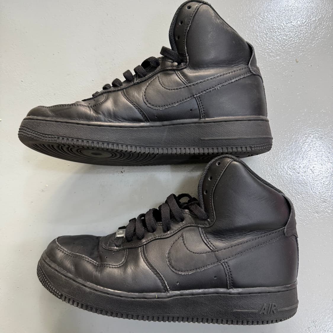 260 나이키 에어포스 블랙 하이탑 0406T 상품이미지2