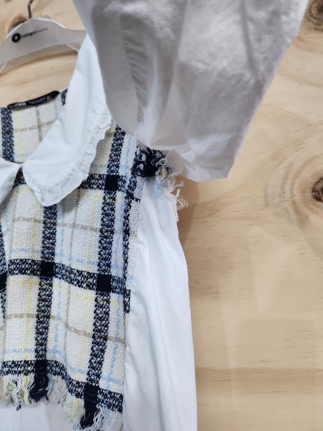 1124) 자라 ZARA 크롭 블라우스 상품이미지3