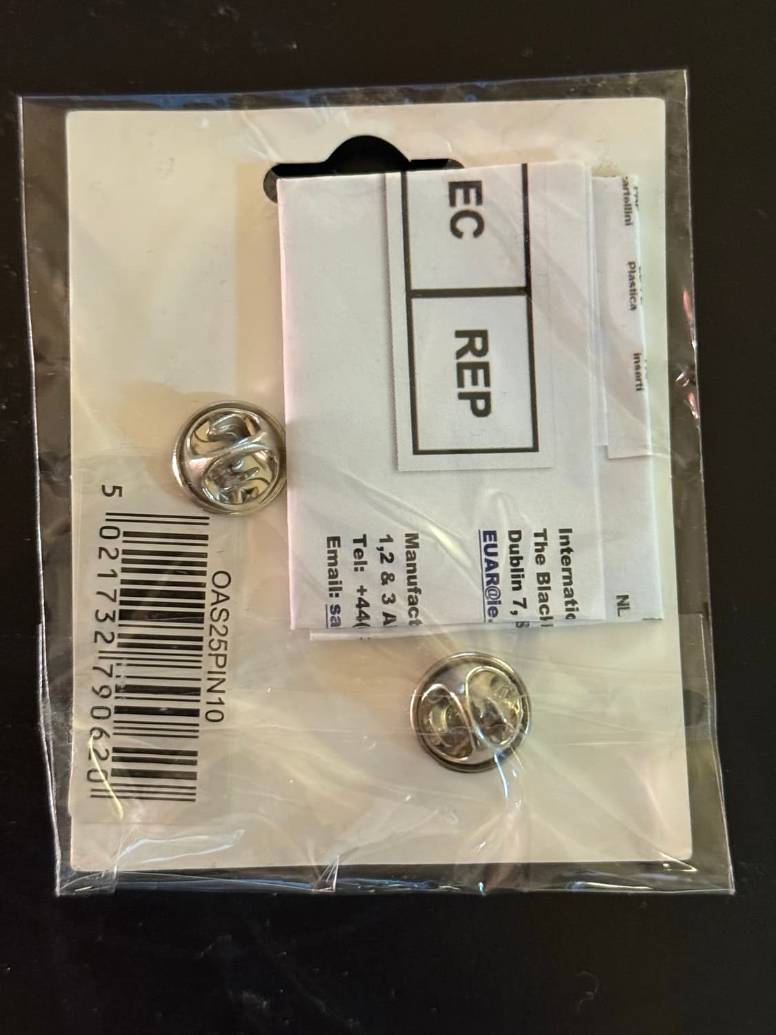 오아시스 라이브25 공식 머천다이즈 WTSMG 커버 핀뱃지 상품이미지3