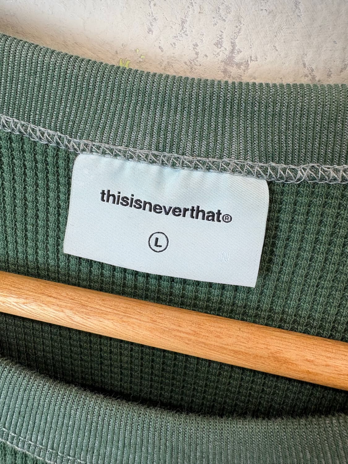 디스이즈네버댓 타이다이 와플 롱슬리브 상품이미지6