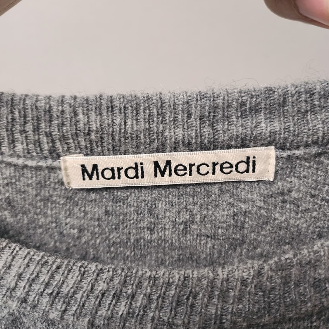 [Free] 마르디 메크르디 캐시미어 니트 상품이미지3