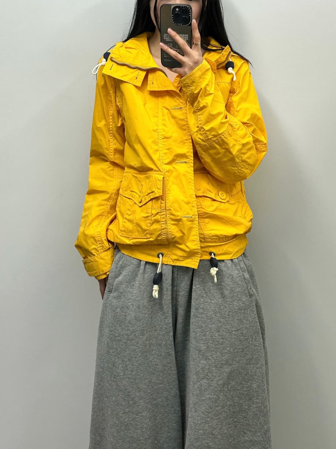 폴로 랄프로렌 유틸리티 옐로우 후드 자켓 상품이미지1