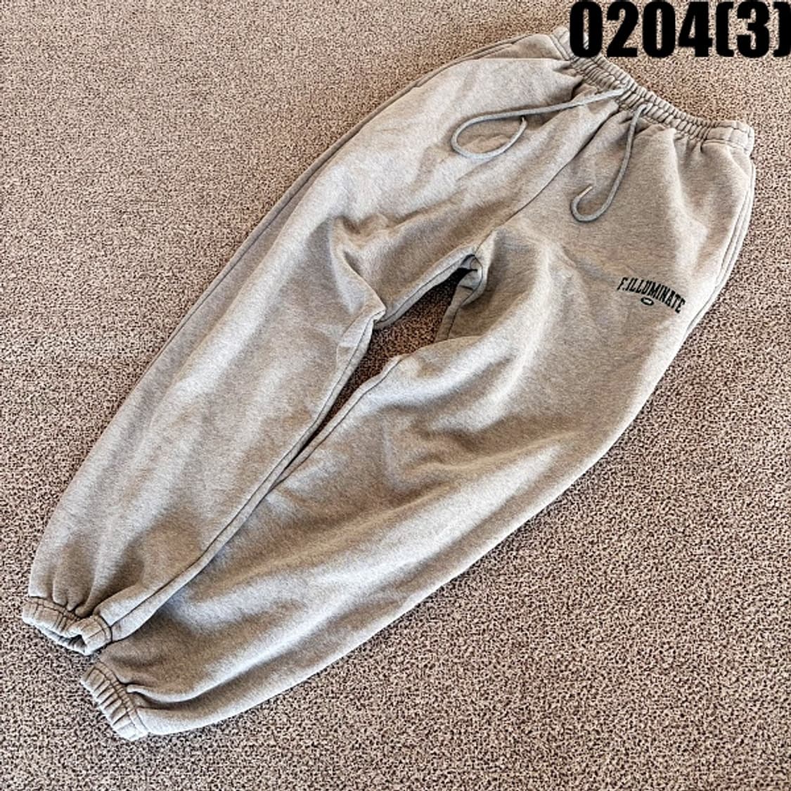 [M] 필루미네이트 그레이 트레이닝 조거 팬츠 0204(3) 상품이미지1