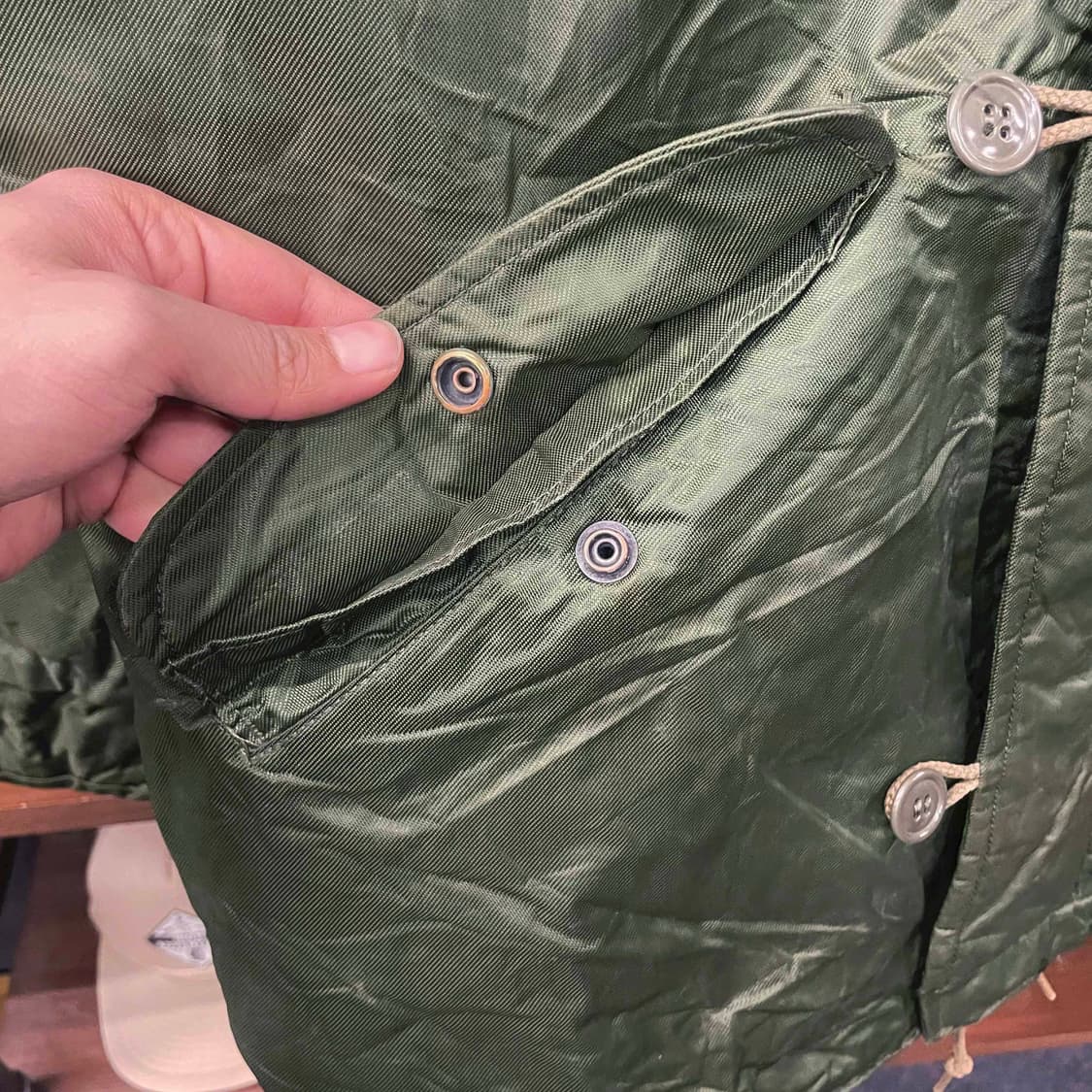 80s 오리지널 U.S NAVY 익스트림 A-1덱 자켓 밀리터리 N511 상품이미지4