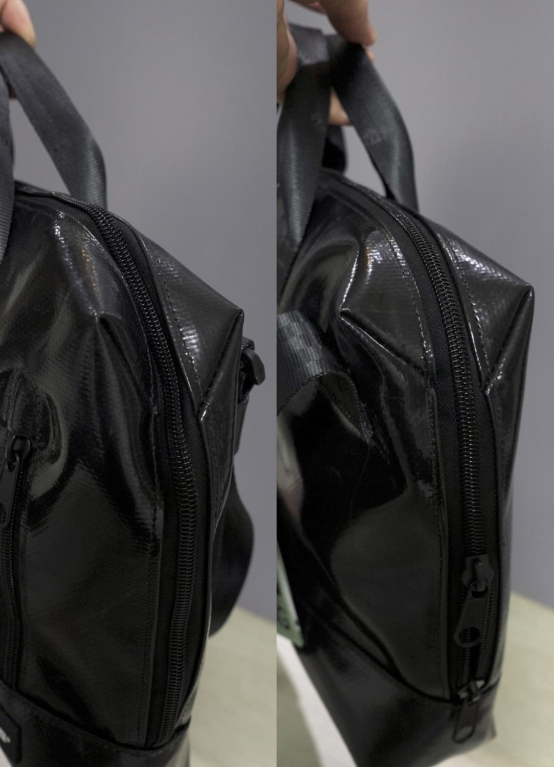 프라이탁 모스 올블랙 새상품 상품이미지6