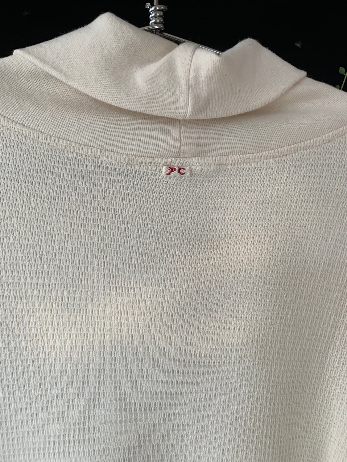 Porter classic 포터 클래식 와플 폴라 니트 상품이미지4