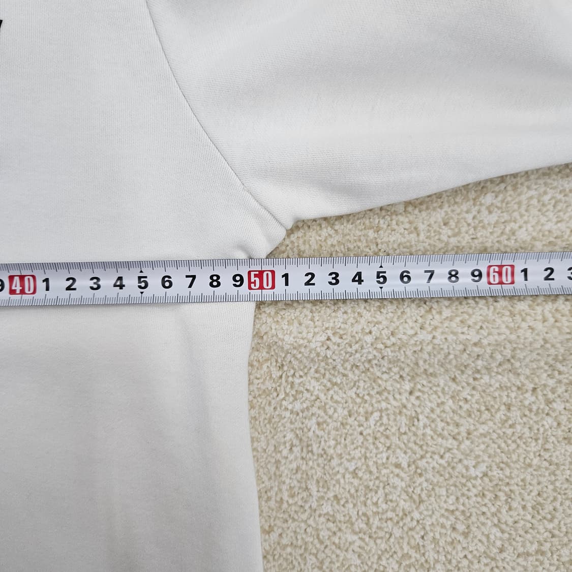 [95] 디스커버리 화이트 빅로고 맨투맨 티셔츠 1027JM1 상품이미지10