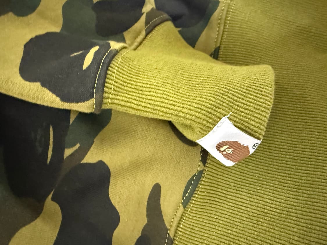 베이프 카모 샤크 후드 집업 상품이미지6