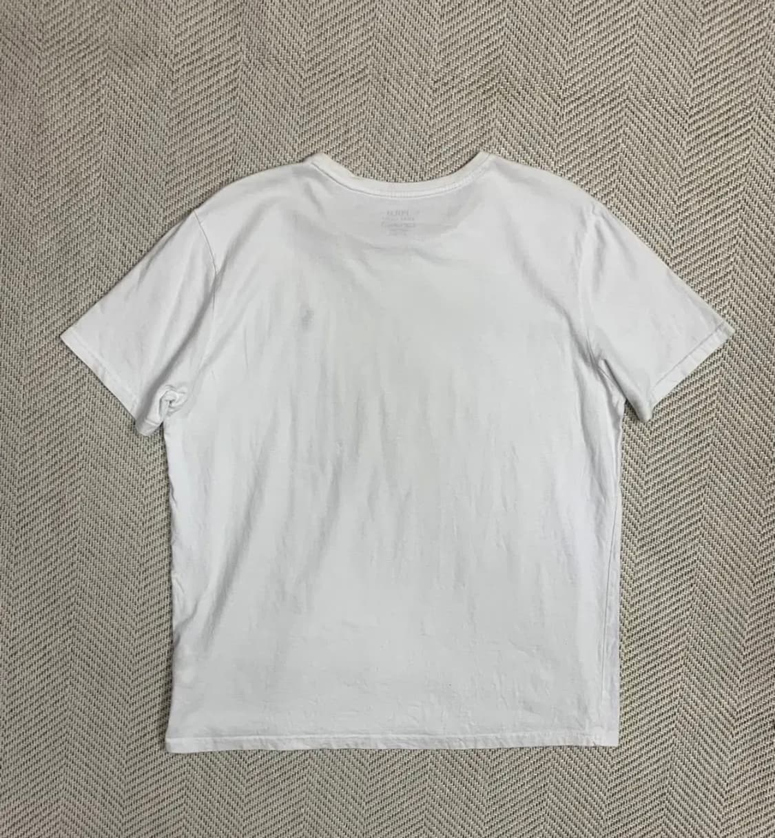 폴로 랄프로렌 화이트 반팔 티셔츠 XL 상품이미지2