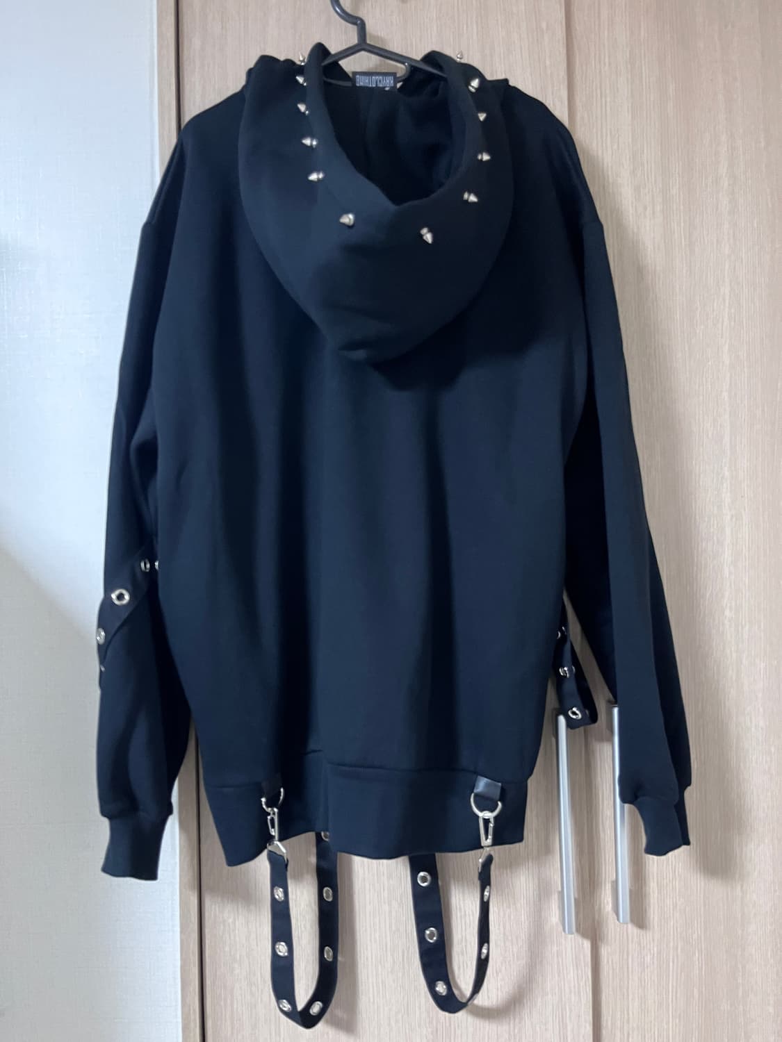 kry clothing 하네스 벨트 후드티 지뢰계 서브컬쳐 상품이미지3