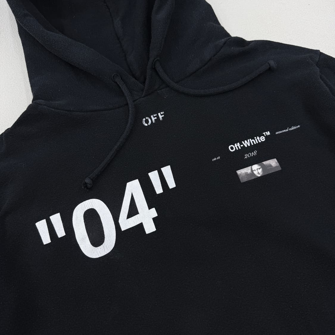 오프화이트 18FW 모나리자 스웻 후드티 상품이미지4