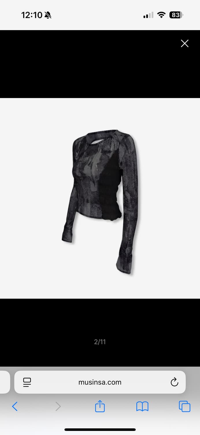 0104 excursive top black 상품이미지4