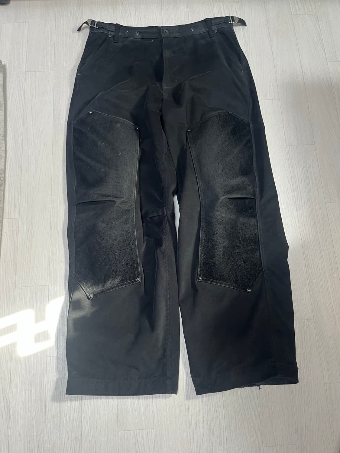 ETCE 벨벳 더블니 팬츠 L사이즈 상품이미지3