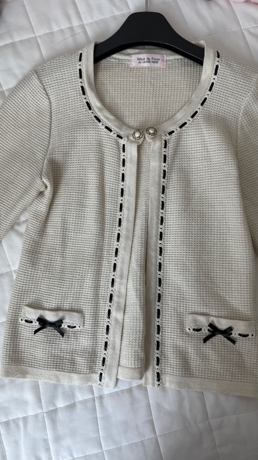 빈티지 트위드 샤넬 오네갸루 히메갸루 사와코 모리걸 상품이미지1