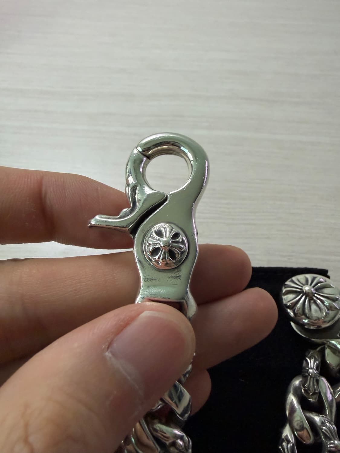 [15링크] 크롬하츠 팬시 클립 팔찌 상품이미지3