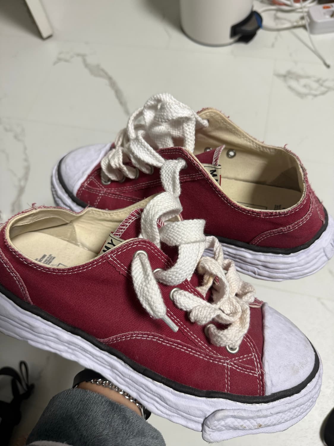 미하라 야스히로 피터슨 23 OG Sole Canvas low  상품이미지1