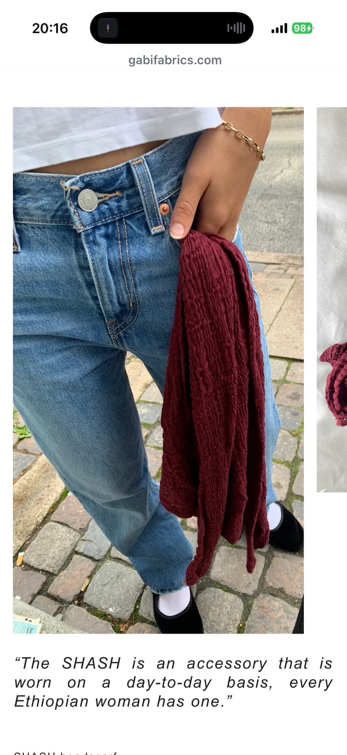 gabi fabrics shash scarf 가비 스카프  상품이미지2