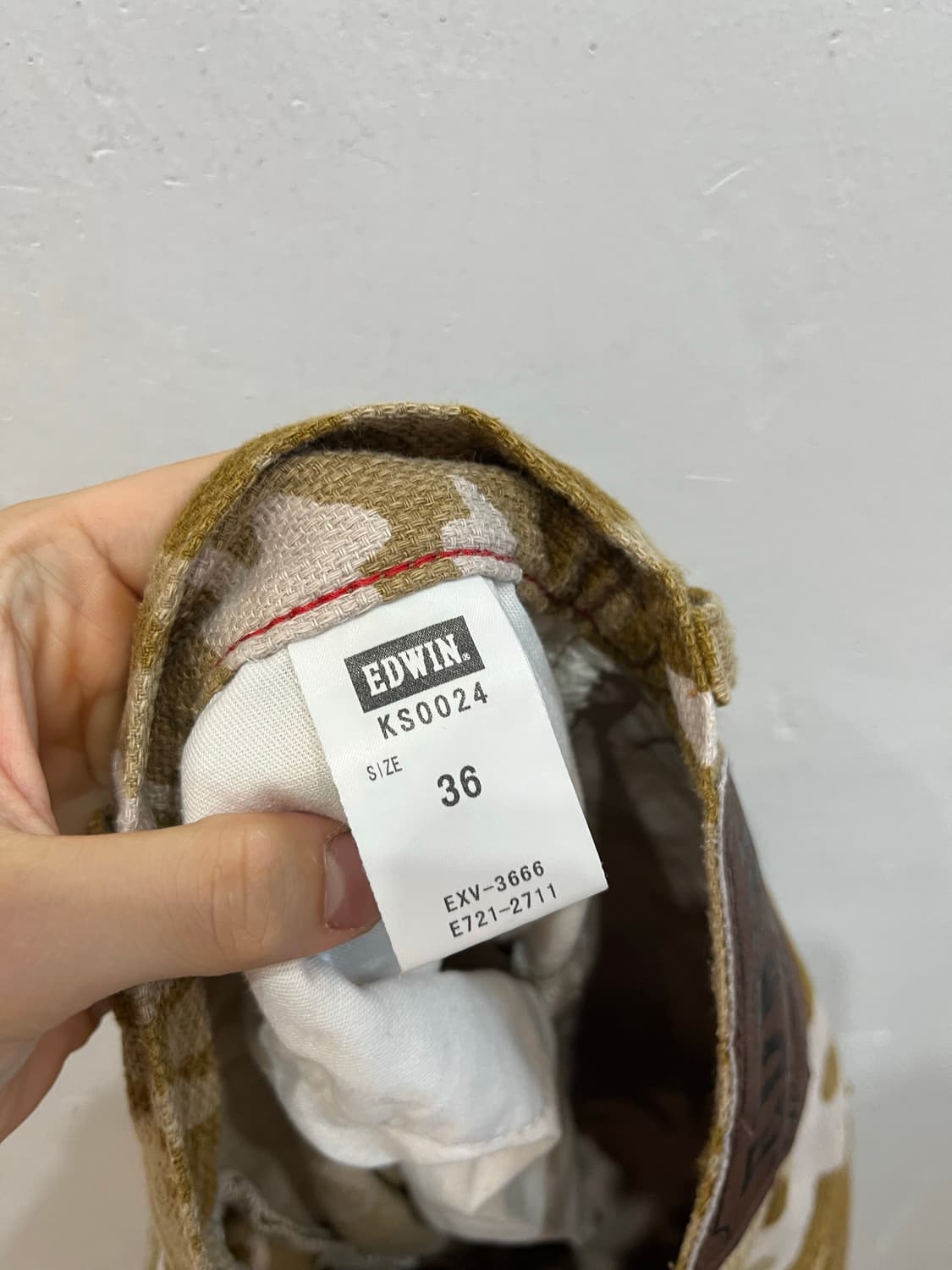 Edwin 에드윈 카모 웨스턴 쇼츠 반바지 36 상품이미지5