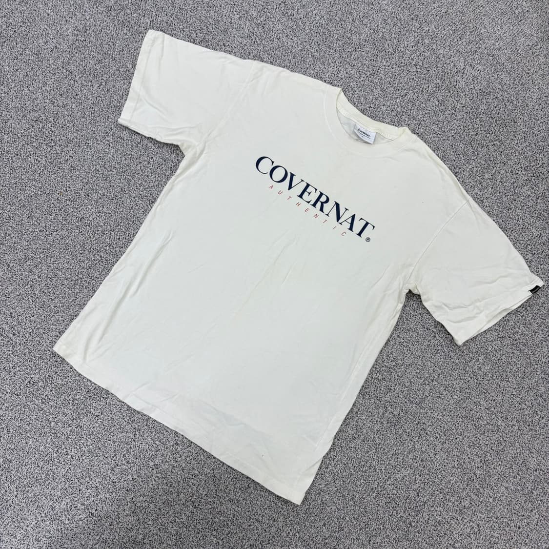 L 커버낫 레터링 반팔 티셔츠 0414J 상품이미지1