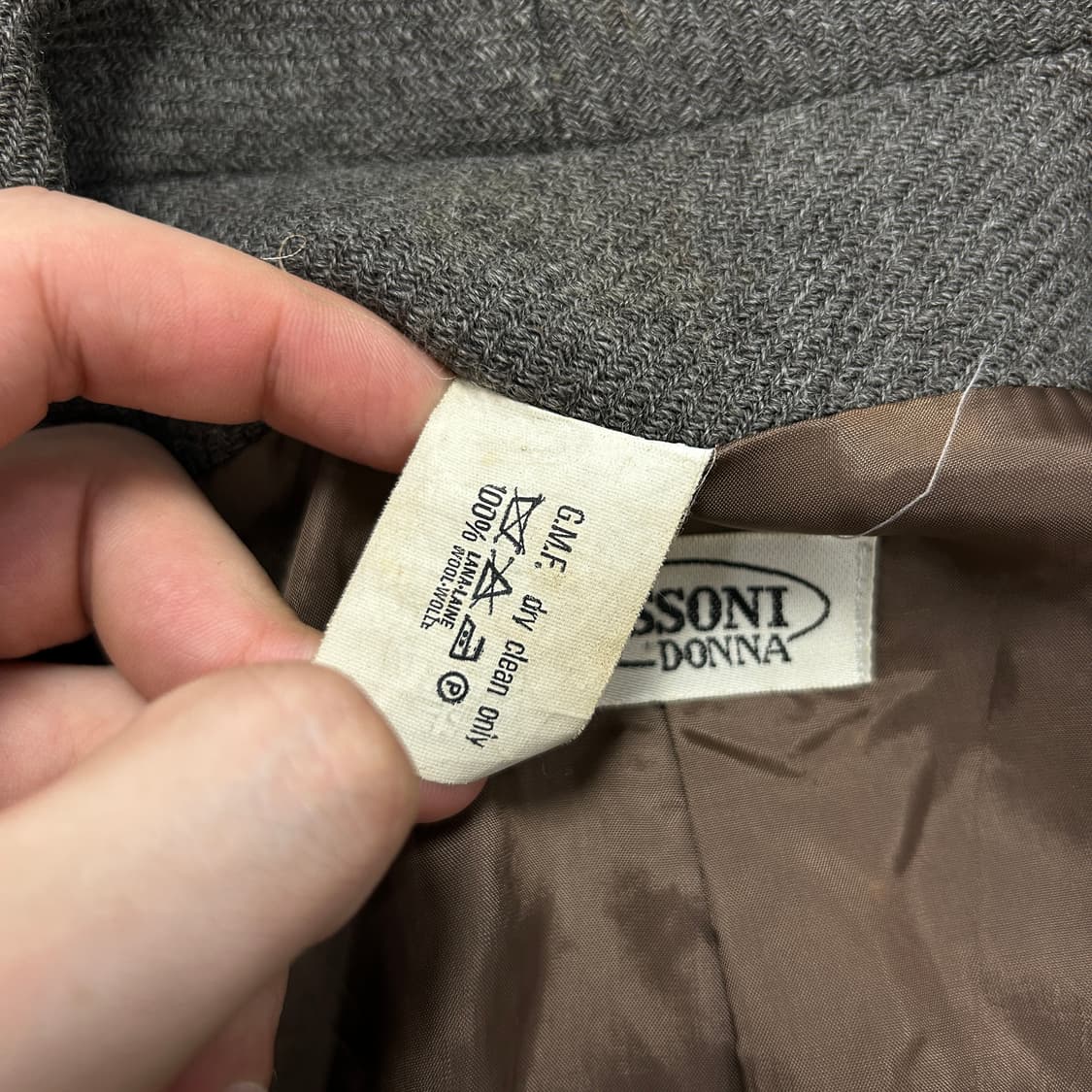 미쏘니 우먼스 라나울 투버튼 블레이저(44) 상품이미지2