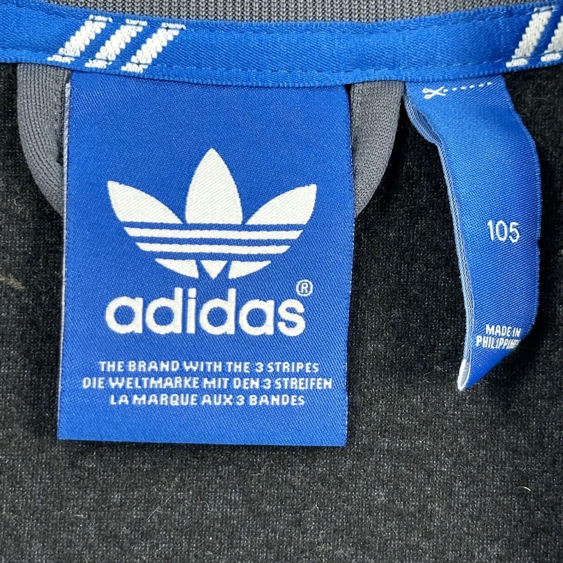 아디다스 트레포일 차콜 트랙탑 져지 (실측 L) 상품이미지5