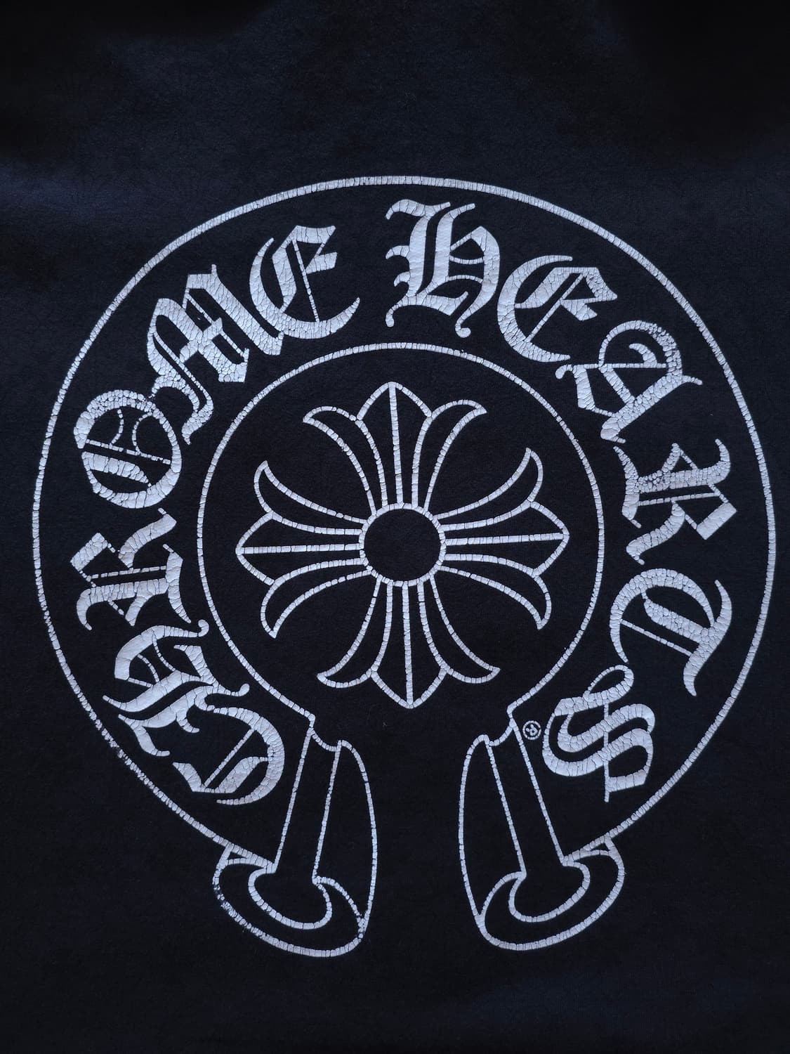 [XXL] 크롬하츠 풀오버 모노그램 홀스슈 후드 블랙 상품이미지5