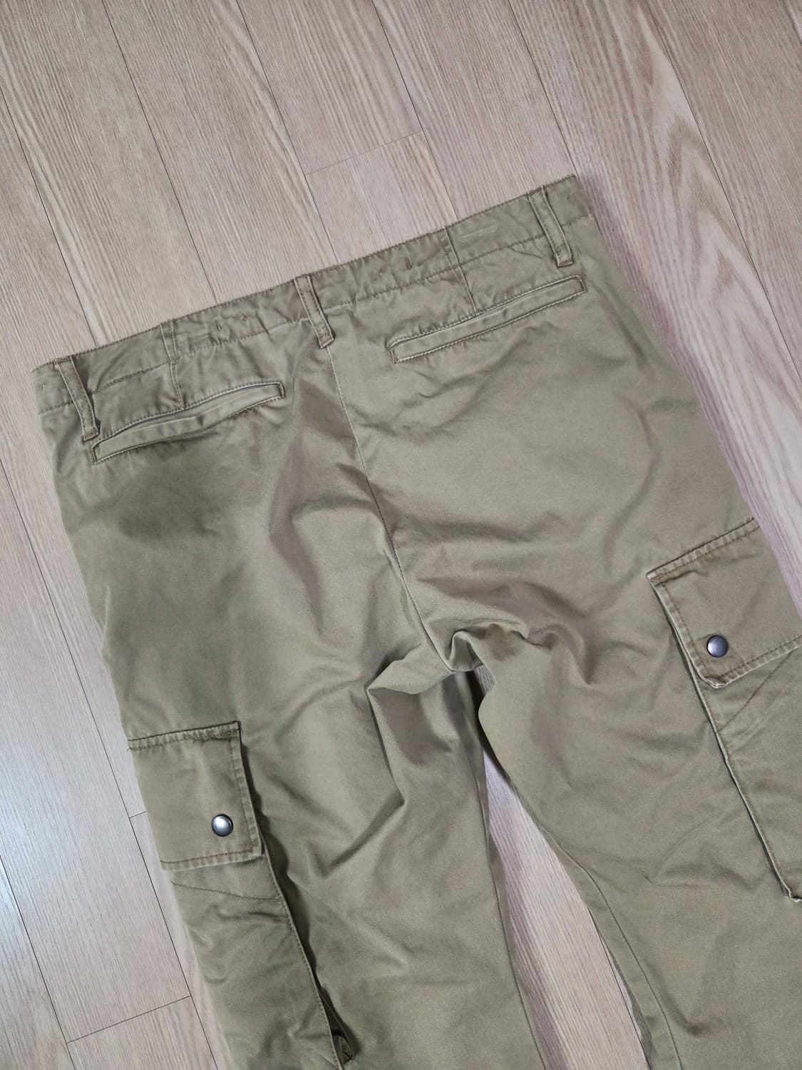 백넘버 카멜 사이드어드저스트 카고 팬츠 상품이미지6