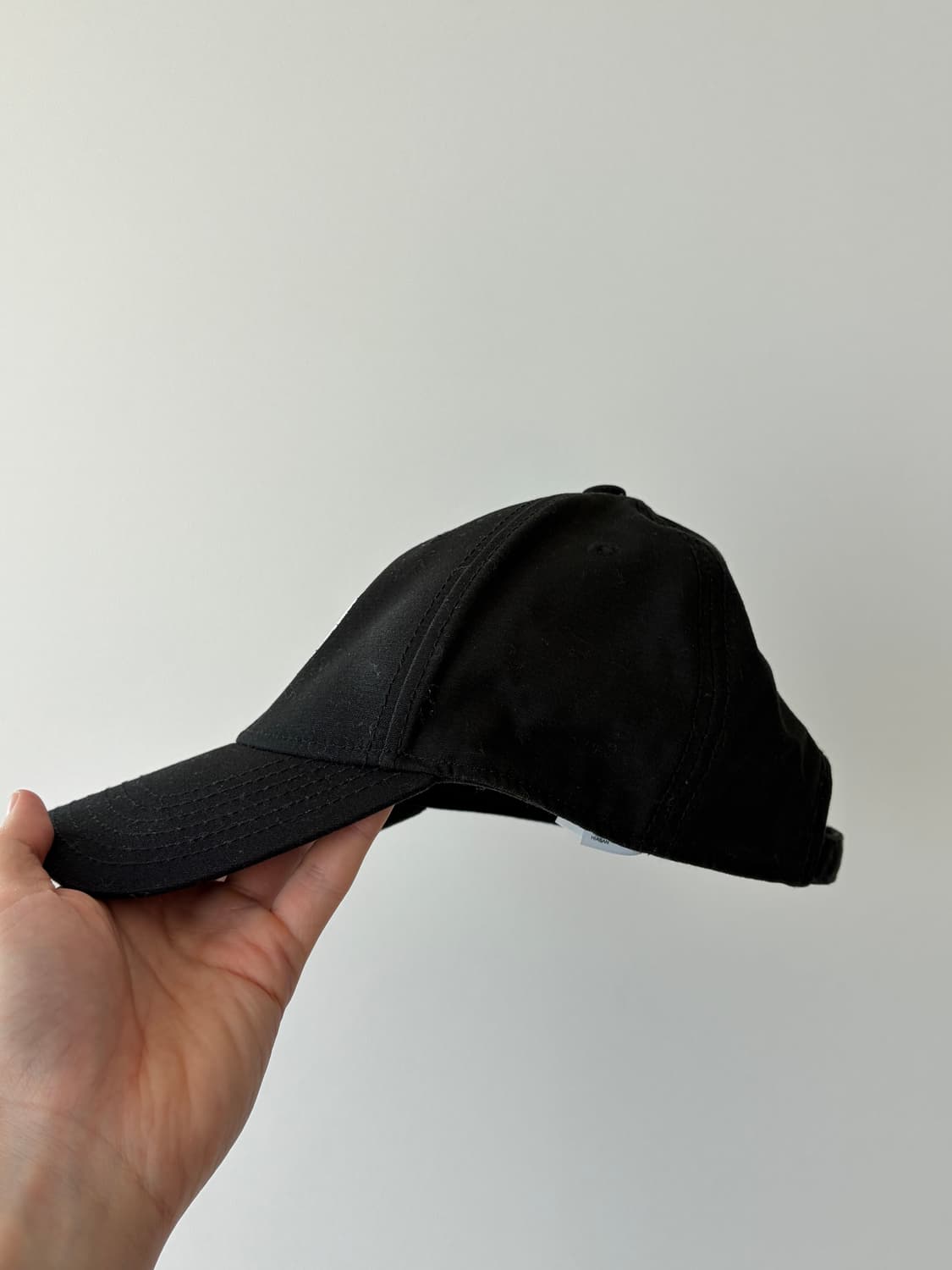 컨버스 올스타 로고 베이직 볼캡 블랙 상품이미지3