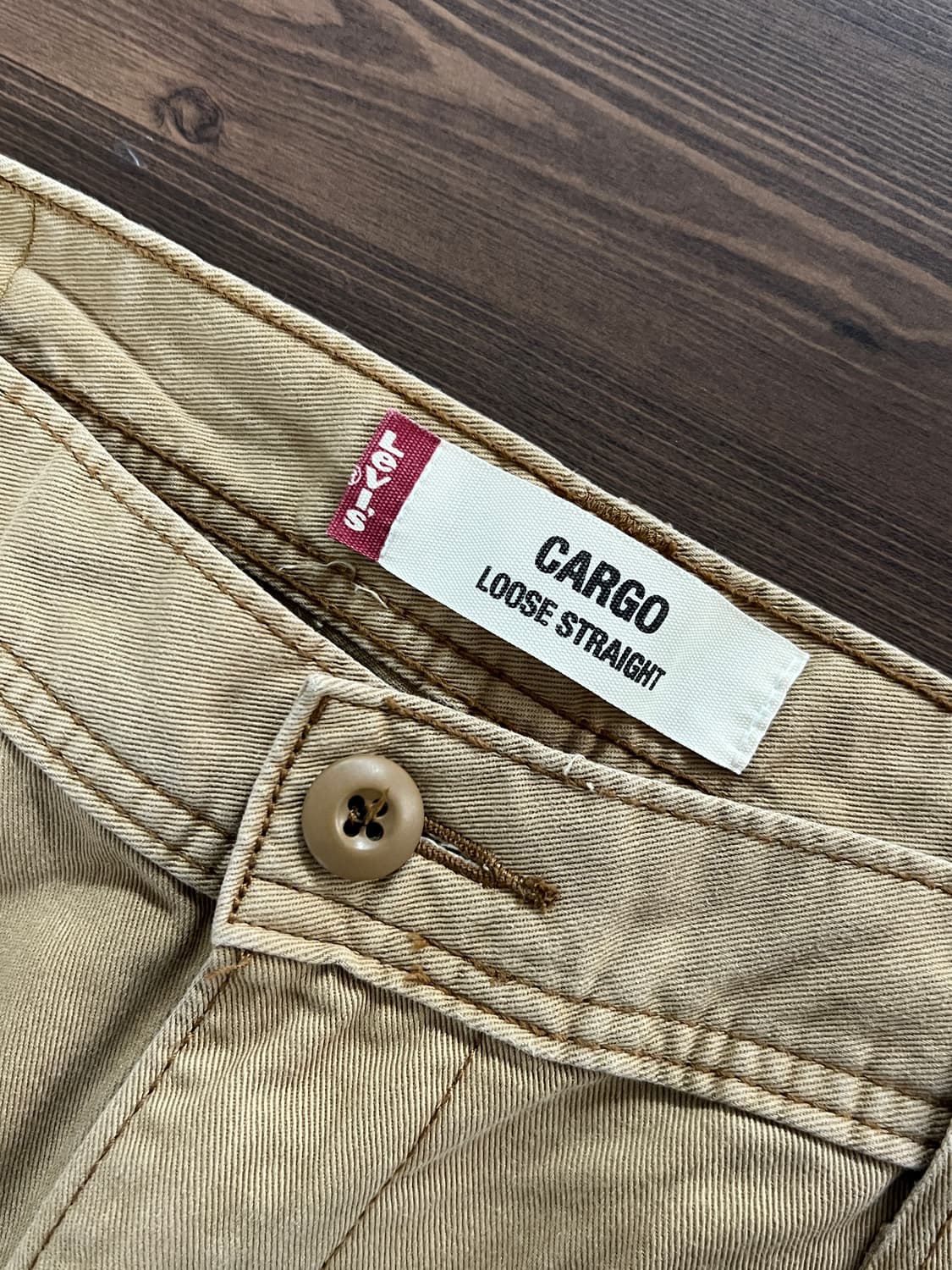 00s Levis 리바이스 루즈 스트레이트 카고 팬츠 상품이미지7