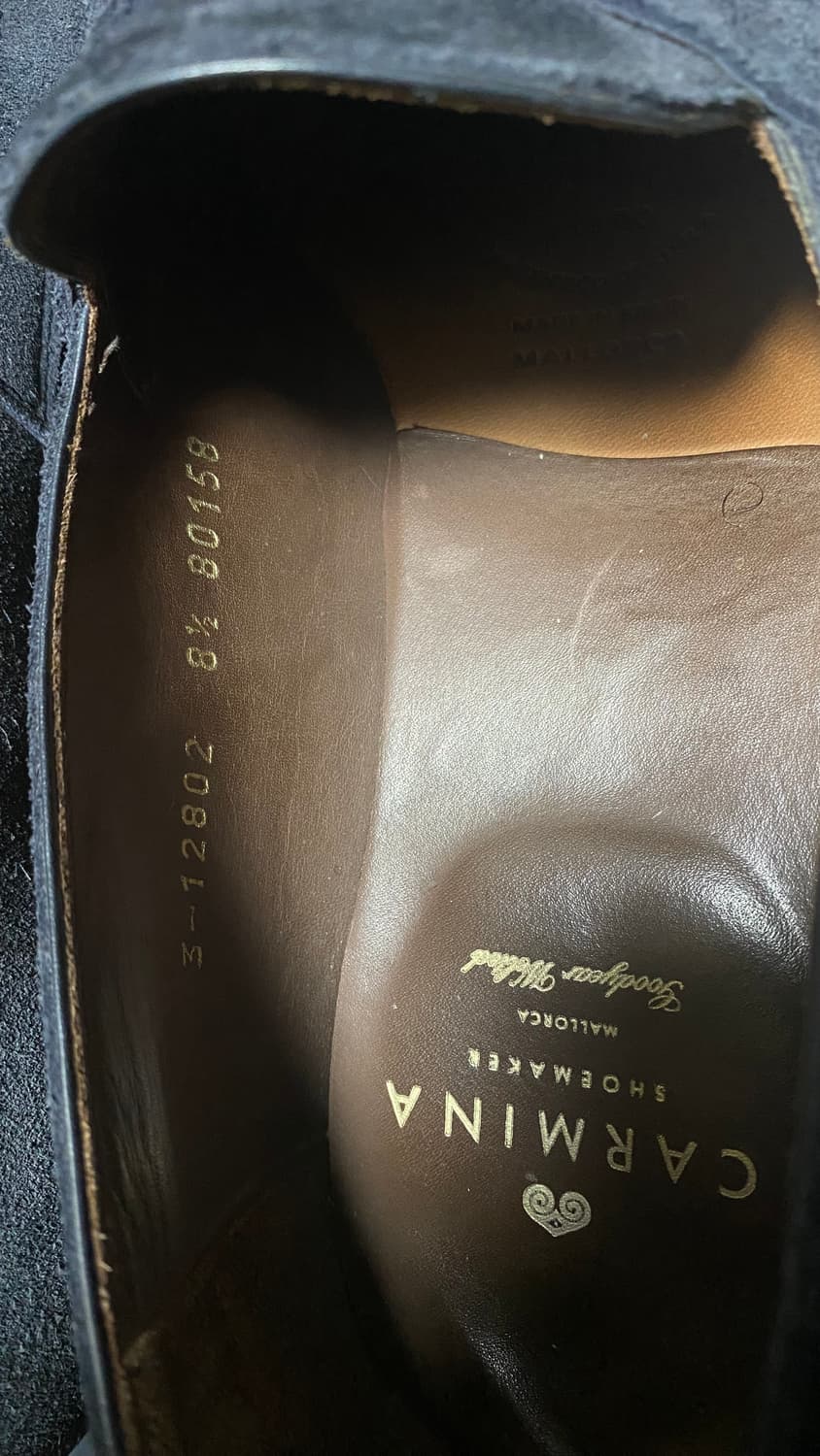 Carmina 카르미나 스웨이드 페니로퍼 80158 알든 265-270 상품이미지6