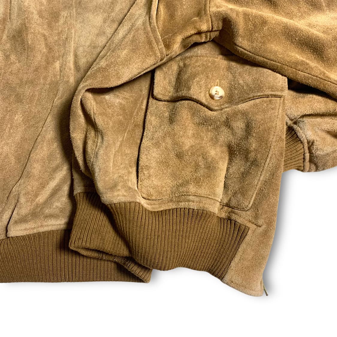 [2XL] 90s Polo country suede jacket  상품이미지10