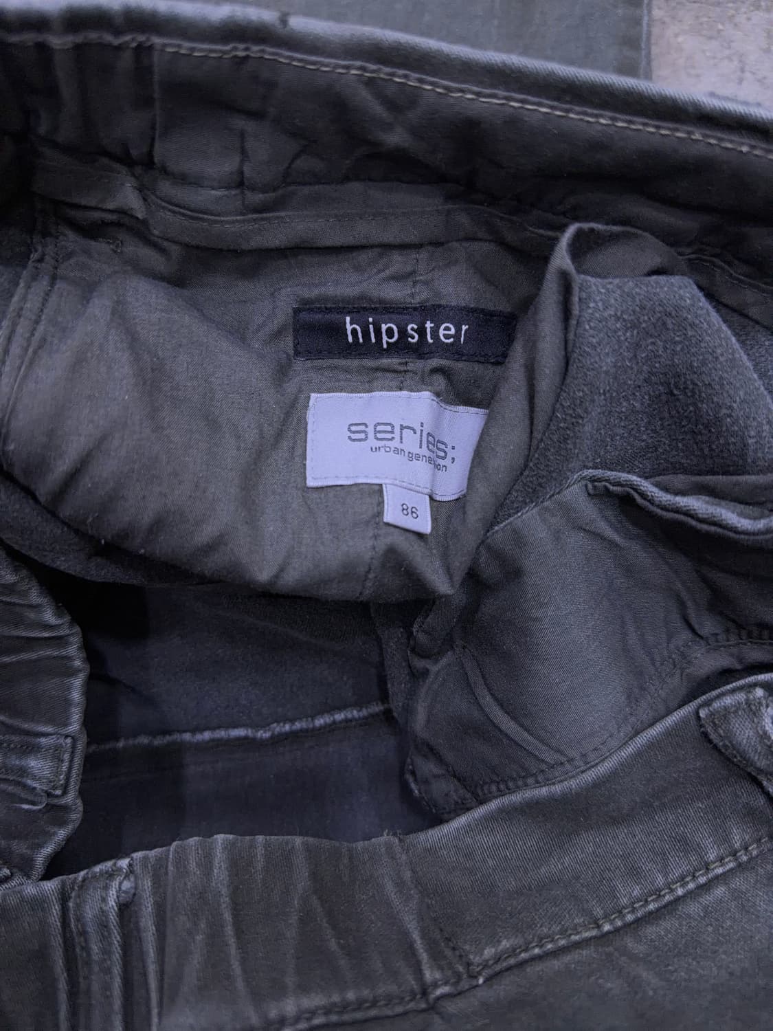 시리즈 힙스터 빈티지 워싱 팬츠 카키 올리브 34 상품이미지7