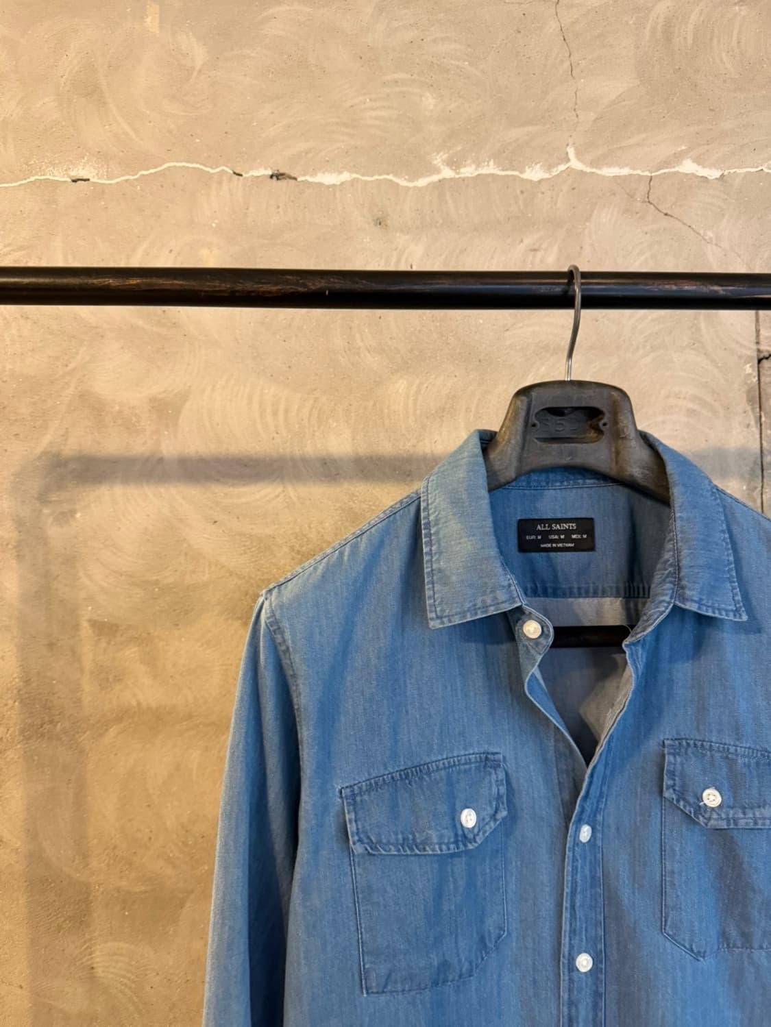 올세인츠 데님 셔츠 100 상품이미지2
