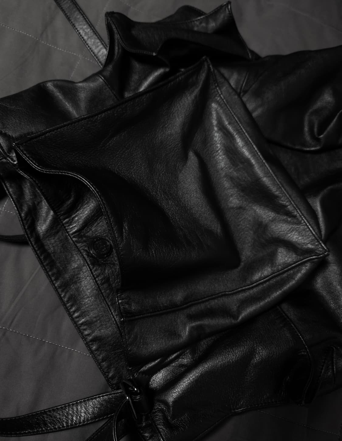 Yohji Yamamoto CUBIC 레더 토트 크로스백 상품이미지7