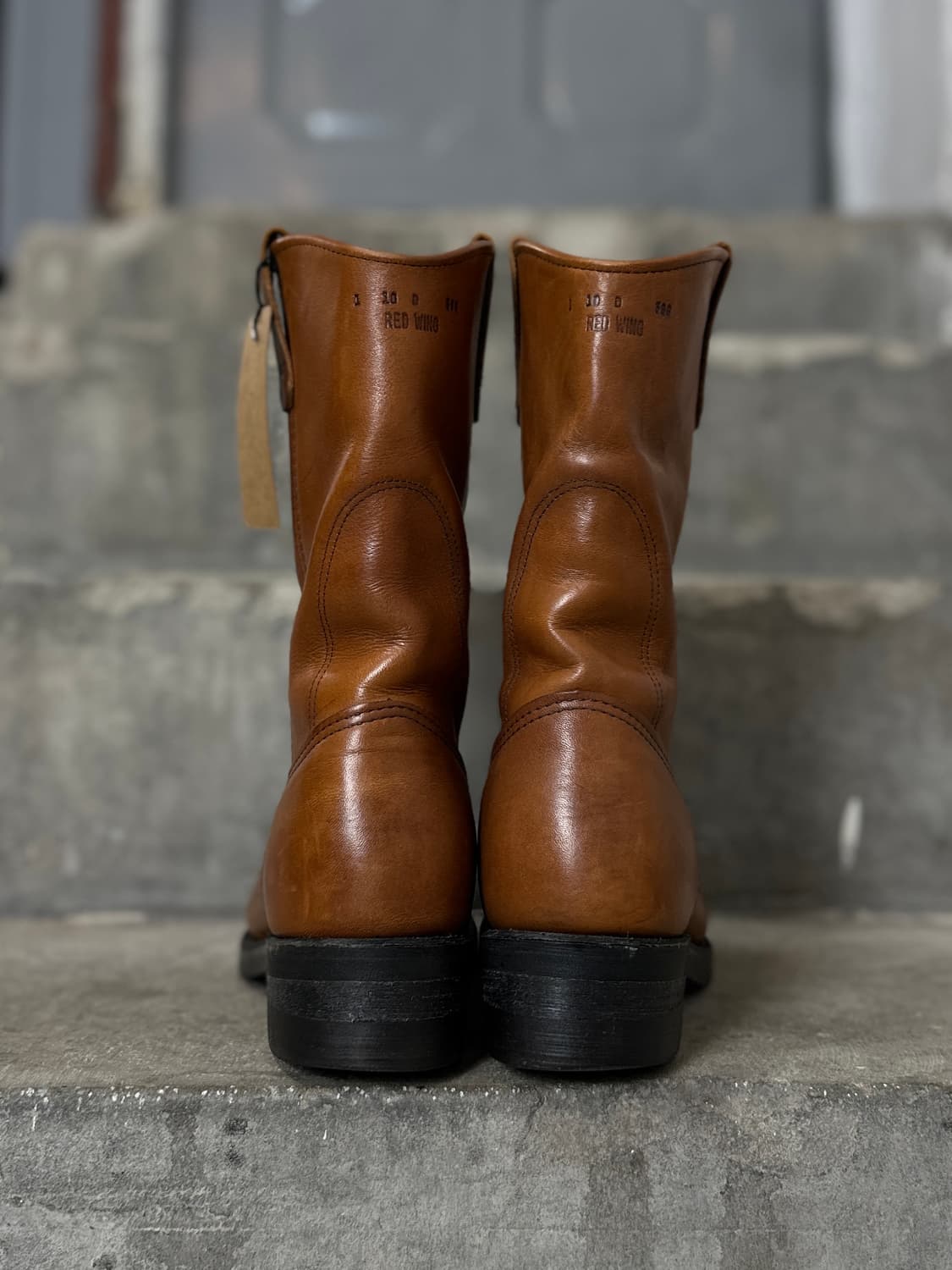 90's OG USA Made 레드윙 1115 페코스 웨스턴 부츠 상품이미지7