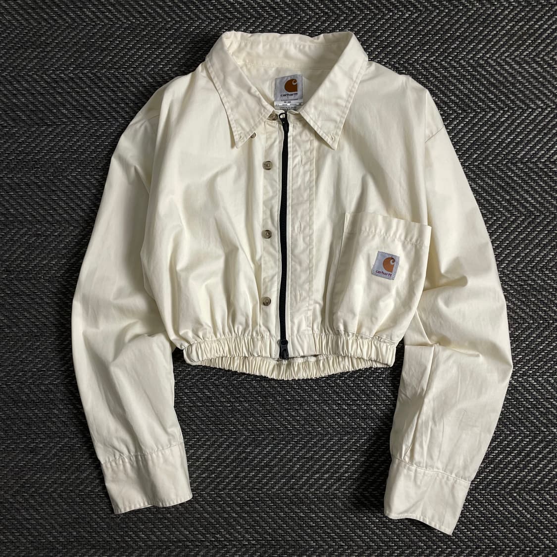 칼하트 크롭 리메이크 투웨이 셔츠 자켓y 3281 상품이미지2