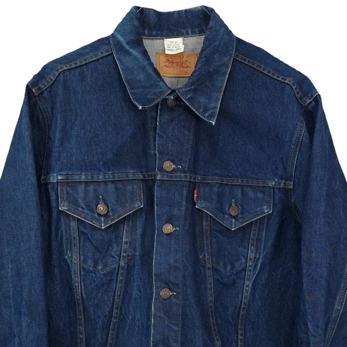 [리바이스]60'S 빈티지 350 마카오공장 빅 E 데님자켓 P01494 상품이미지4